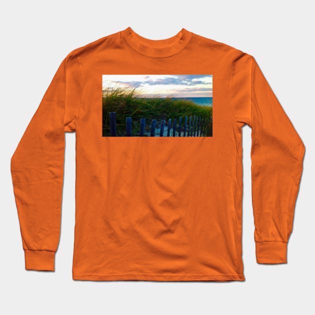 Bayside sunset Long Sleeve T-Shirt by Dillyzip1202